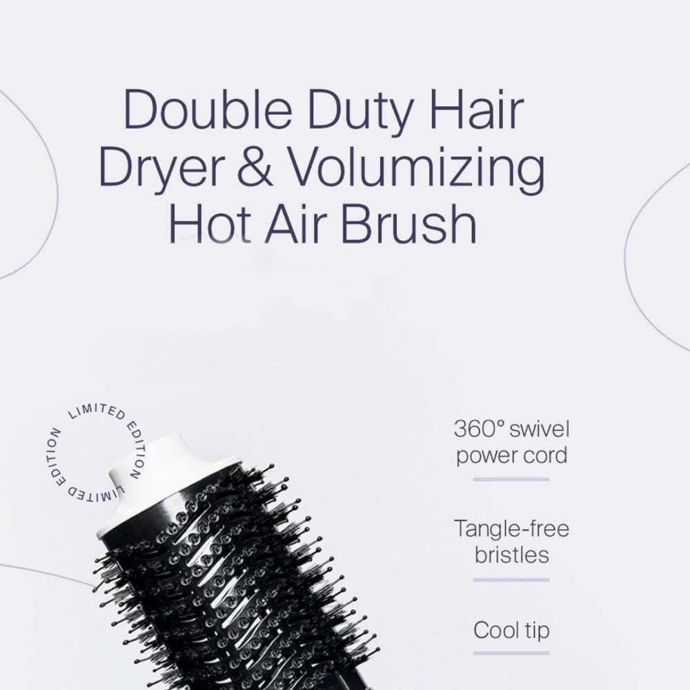 NEW Hair Dryer & Volumizing Hot Air Brush Tool - Picture 2 of 10